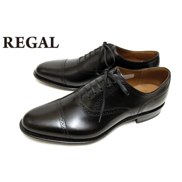 【送料無料】20%Off リーガル REGAL 靴 メンズ ビジネスシューズ 02DRCD ストレートチップ 本革 フ ォーマルもOK ブラック